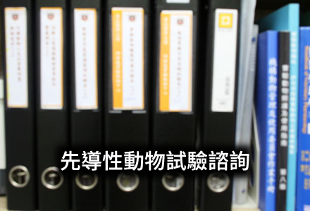 先導性動物試驗諮詢